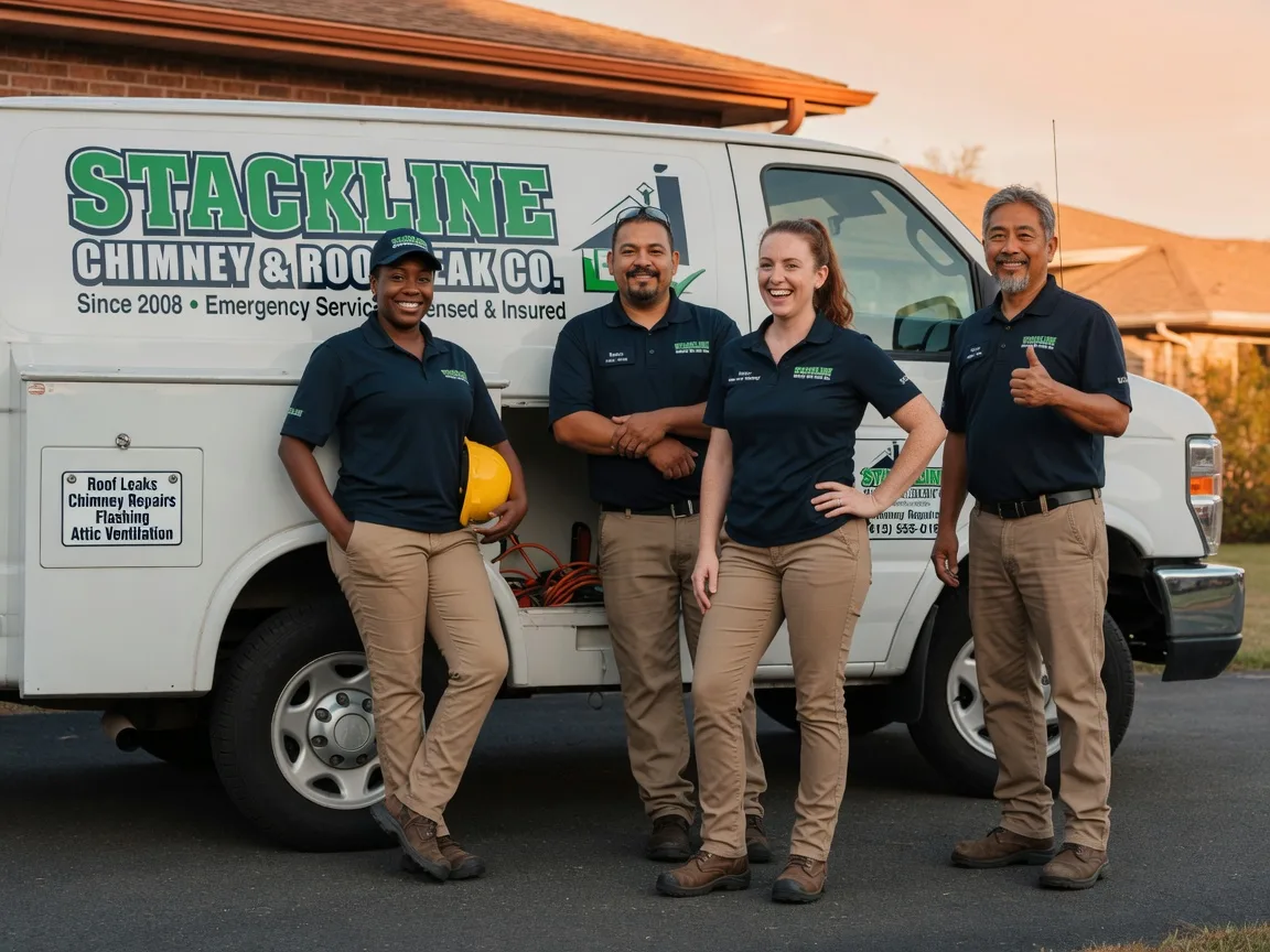 Chimney flashing repair company in Gum Spring, VA